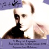 El Rey del Compás, Sus primeras grabaciones (1928)