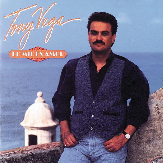Tony Vega Lo Mio Es Amor Album Cover