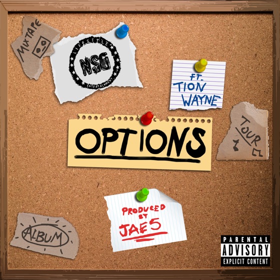 Cover artwork for Options