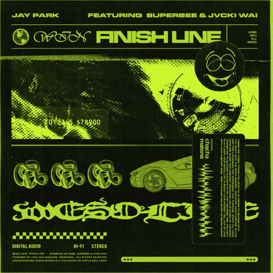 Cover artwork for Finish Line (feat. SUPERBEE & Jvcki Wai)
