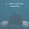 If I Don't Love You Anymore - Il Pesce & Bros lyrics