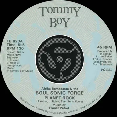 Planet Rock (Digital 45) - Single - Afrika Bambaataa