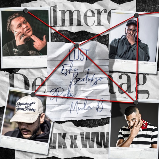 Cover artwork for Lijst (feat. Bartofso, 3robi & Mula B)