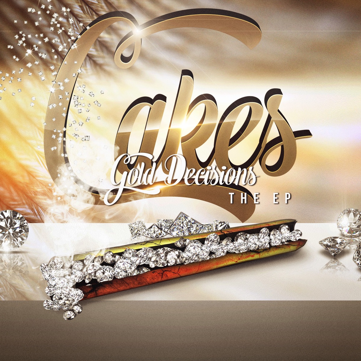 Gold Decisions Ep Album Cover By Cakes