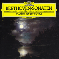 Daniel Barenboim - Beethoven: Piano Sonatas (Moonlight, Pathétique & Appassionata) artwork