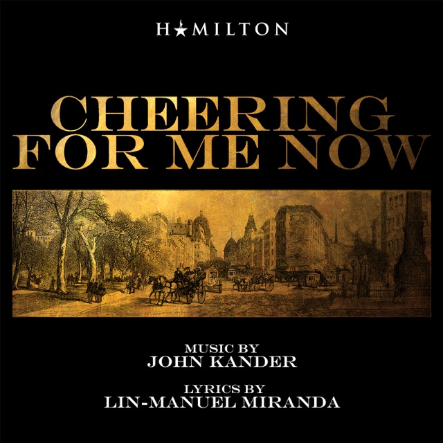 John Kander & Lin-Manuel Miranda Cheering for Me Now (Original Off-Broadway Cast) - Single Album Cover