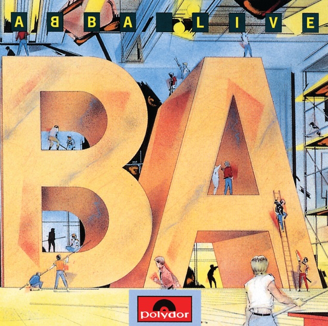 ABBA Live (Remastered) Album Cover