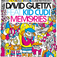 David Guetta - Memories (feat. Kid Cudi) artwork