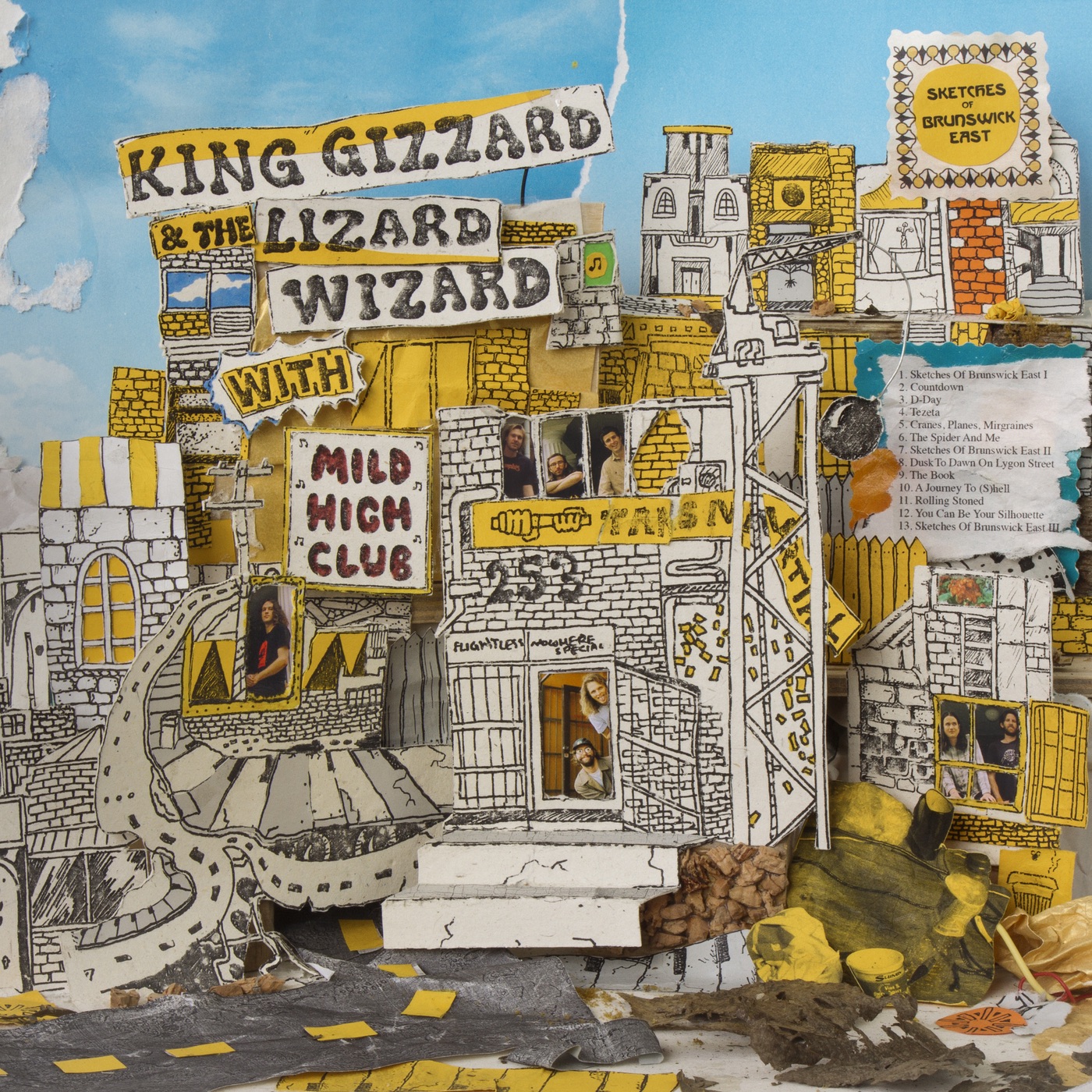Sketches of Brunswick East by King Gizzard & The Lizard Wizard, Mild High Club