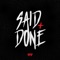 Said & Done (feat. DRS) artwork