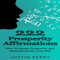 Justin Perry - 222 Prosperity Affirmations: How to Speak Prosperity and Abundance into Your Life! (Unabridged) artwork