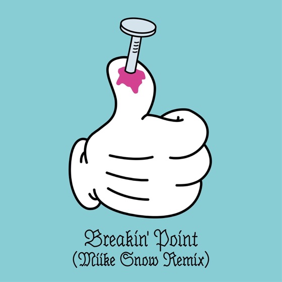Cover artwork for Breakin' Point (Miike Snow Remix)