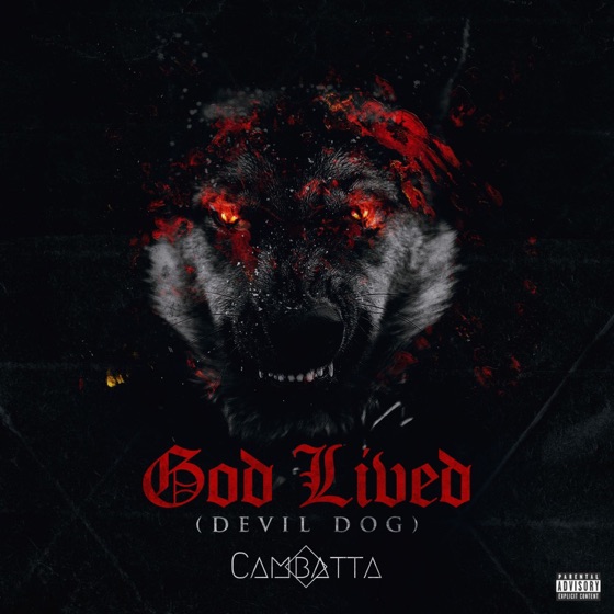 Cover artwork for God Lived (Devil Dog)