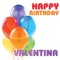 Happy Birthday Valentina - The Birthday Crew lyrics