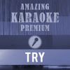 Try (Premium Karaoke Version) [Originally Performed By Pink] - Clara Oaks