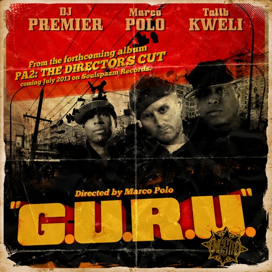 Cover artwork for G.U.R.U. (feat. Talib Kweli & DJ Premier)