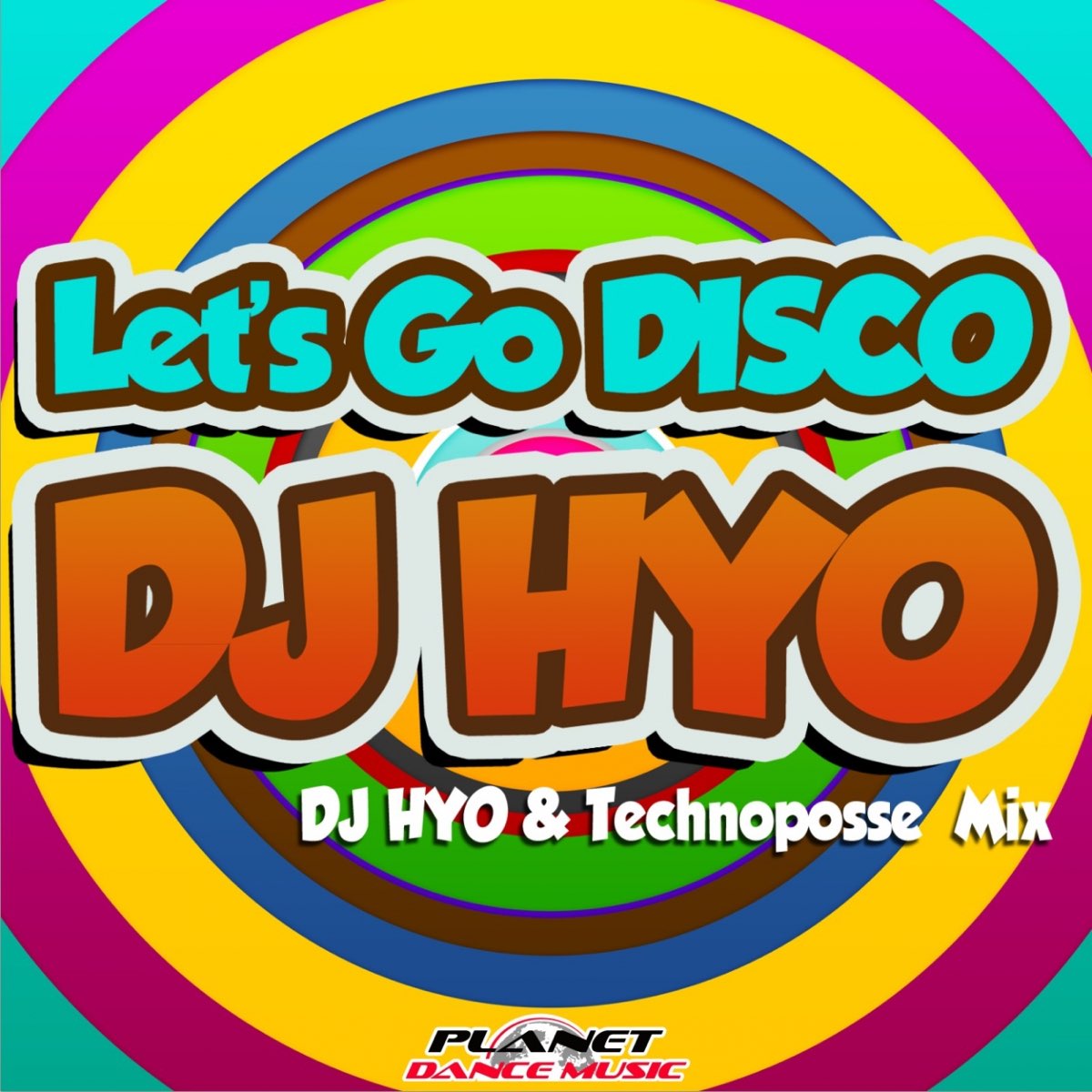 Disco single. DJ Hyo. Let,go to the Disco. Disco text. The Monster go Disco.