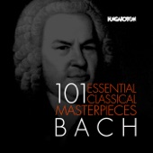 101 Essential Classical Masterpieces: Bach (Hungaroton Classics) artwork
