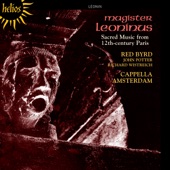 Léonin: Magister Leoninus, Vol. 1 – Sacred Music from 12th-Century Paris artwork