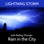 Lightning Storm with Rolling Thunder and Rain in the City