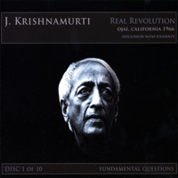 Jiddu Krishnamurti - Real Revolution - Disk 1 artwork