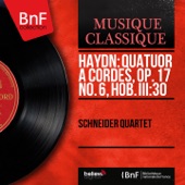 Haydn: Quatuor à cordes, Op. 17 No. 6, Hob. III:30 (Mono Version) - EP artwork