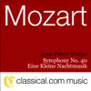 Wolfgang Amadeus Mozart, Symphony No. 40 In G Minor, K. 550 album lyrics, reviews, download