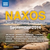 Naxos September 2014 New Release Sampler artwork