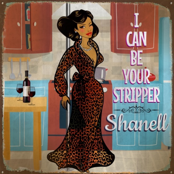 Cover artwork for I Can Be Your Stripper