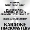 Hold On, We're Going Home (In the Style off Drake & Majid Jordan) (Instrumental Karaoke Version) - Single