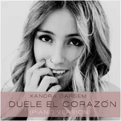 Duele el corazón (Piano Version) [feat. David de Miguel] - Single - Xandra Garsem