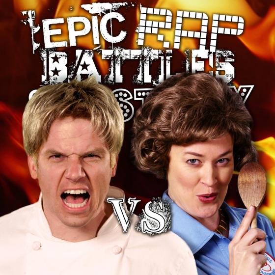 Cover artwork for Gordon Ramsay vs Julia Child