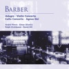 Barber: Adagio, Violin Concerto, Cello Concerto artwork