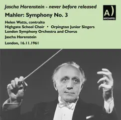 Mahler: Symphony No. 3 (Live) by Claudio Arrau & Jascha Horenstein album reviews, ratings, credits