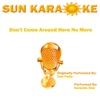 Karaoke Star - Don't Come Around Here No More (In the Style of Tom Petty)
