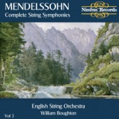 Mendelssohn: Complete String Symphonies, Vol. 3 artwork