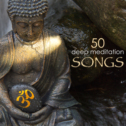 50 Deep Meditation Songs - Relaxing Yoga Meditation Music &amp; Zen Tibetan Buddhist Tracks - Zen Music Garden &amp; Meditation Music Cover Art