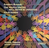 Frederic Rzewski: The People United Will Never Be Defeated & 4 Hands artwork