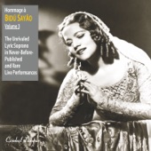 Hommage a Bidu Sayao: The Unrivaled Lyric-Soprano in Never-Before-Published and Rare Live Performances, Vol. 3 artwork