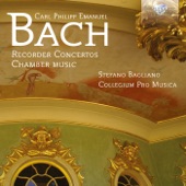 C.P.E. Bach: Recorder Concertos - Chamber Music artwork