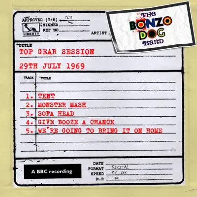 Top Gear Session (29th July 1969) - EP - Bonzo Dog Doo Dah Band Top Gear Session (29th July 1969) - EP - Bonzo Dog Doo Dah Band