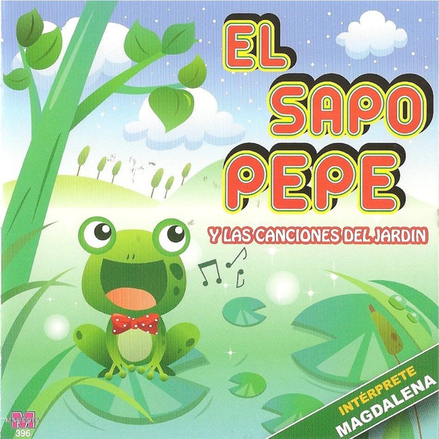 El Sapo Pepe y las canciones del jardín (Música infantil) Album Cover