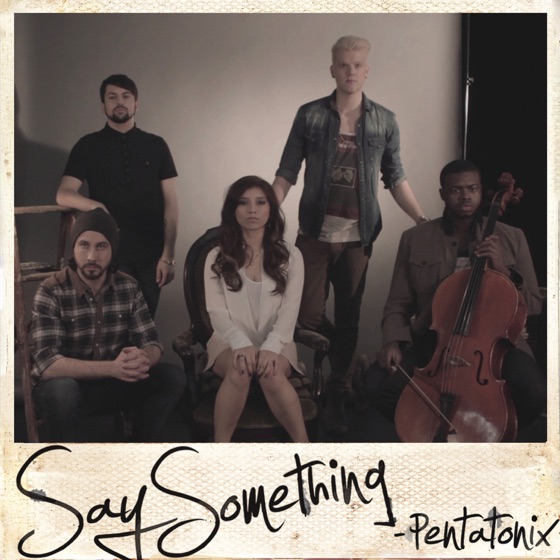 Cover artwork for Say Something