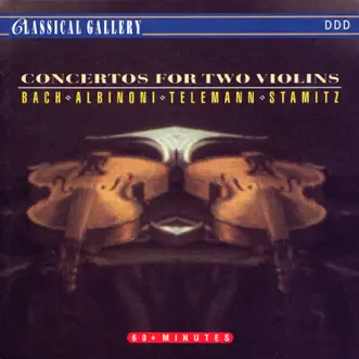 Bach, Albinoni, Telemann & Stamitz: Concertos for Two Violins by Slovak Chamber Orchestra, Bohdan Warchal, Anna Holbling & Guido Holbling album reviews, ratings, credits