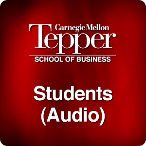 Students at the Tepper School of Business (Audio) cover
