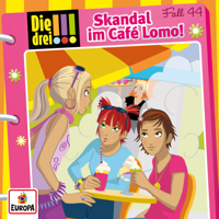 Die drei !!! - Folge 44: Skandal im Café Lomo! artwork