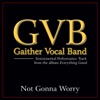 Not Gonna Worry (Performance Tracks) - EP