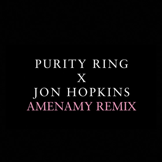 Cover artwork for Amenamy (Jon Hopkins Remix)