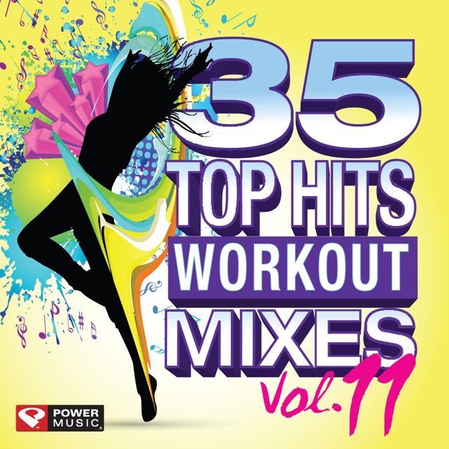 Power Music Workout 35 Top Hits, Vol. 11 - Workout Mixes (Unmixed Workout Music Ideal for Gym, Jogging, Running, Cycling, Cardio and Fitness) Album Cover