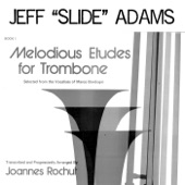 Melodious Etudes for Trombone Vol. 1 - Rochut / Bordogni artwork